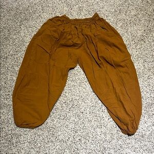 Brown Harem Pants